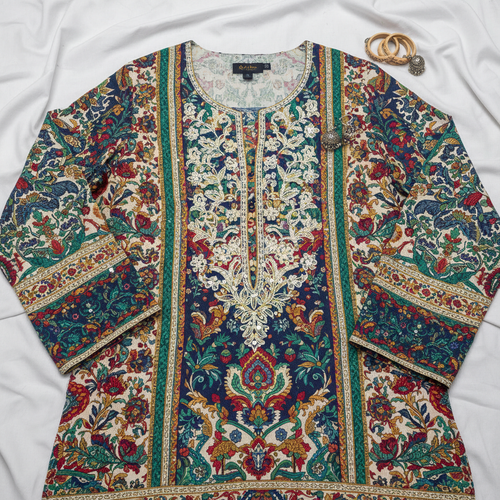 Embroidered Lawn Stitch Shirt